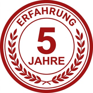 5 Jahre Erfahrung
