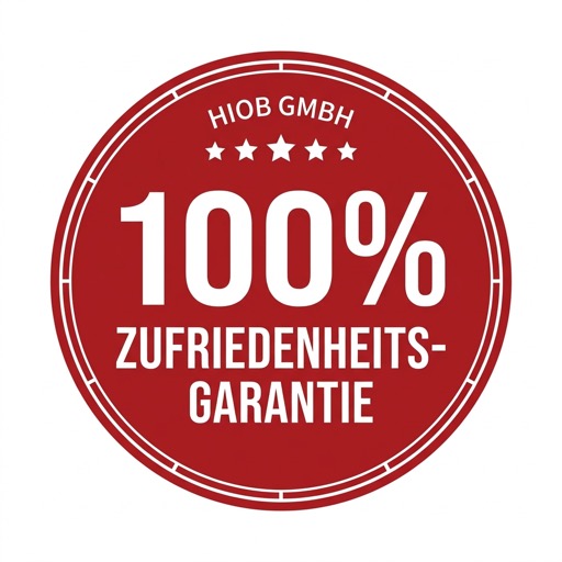 100% Zufriedenheitsgarantie – Hiob GmbH
